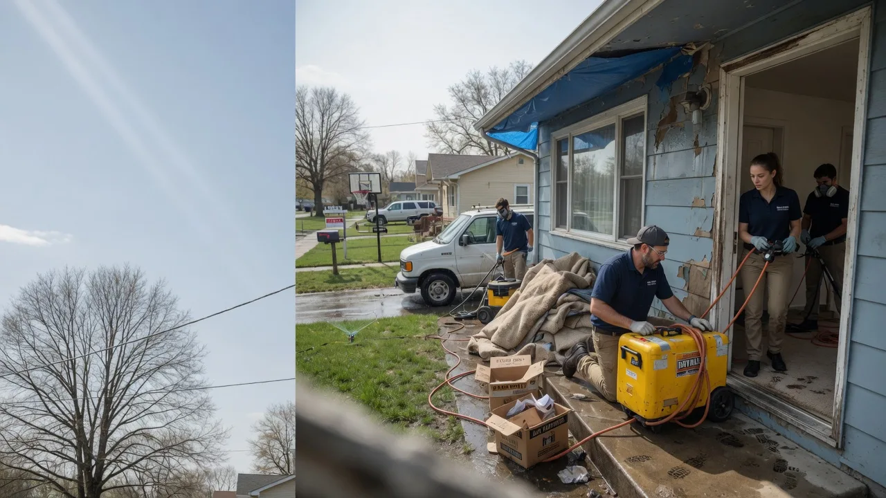Basement Flood Cleanup in Savannah, TN near me